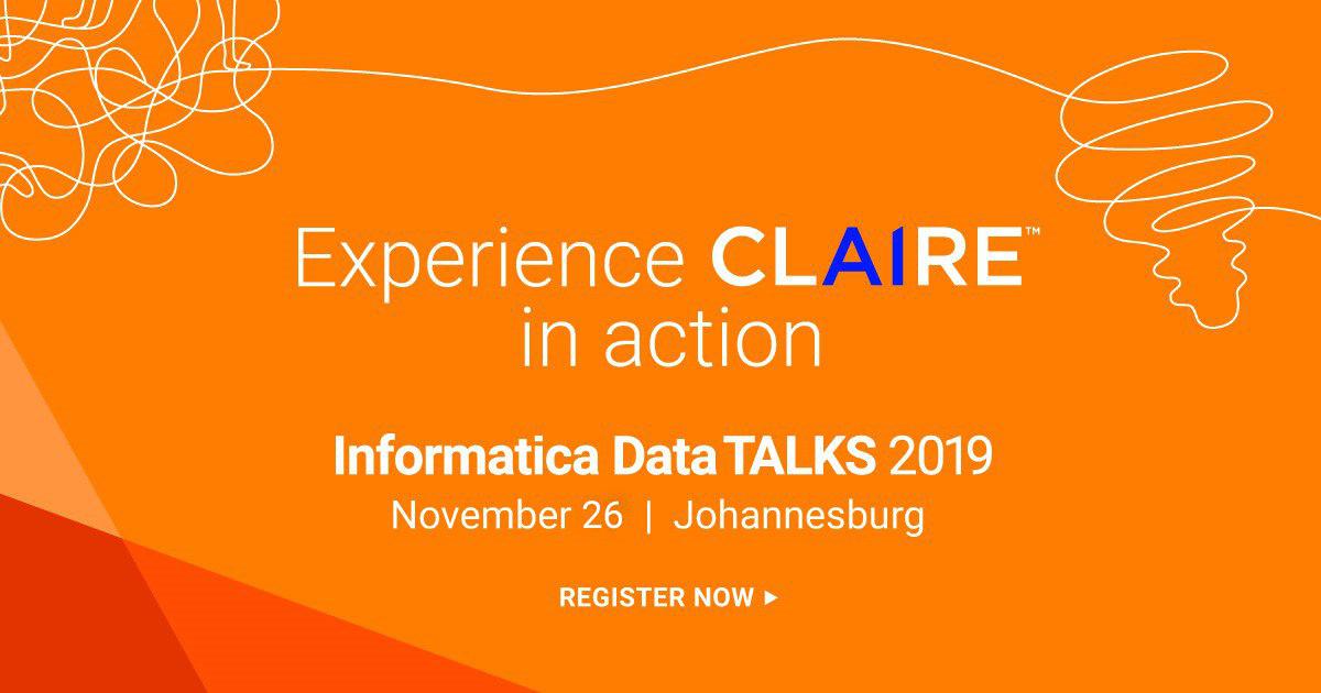 Informatica Data Talks Banner