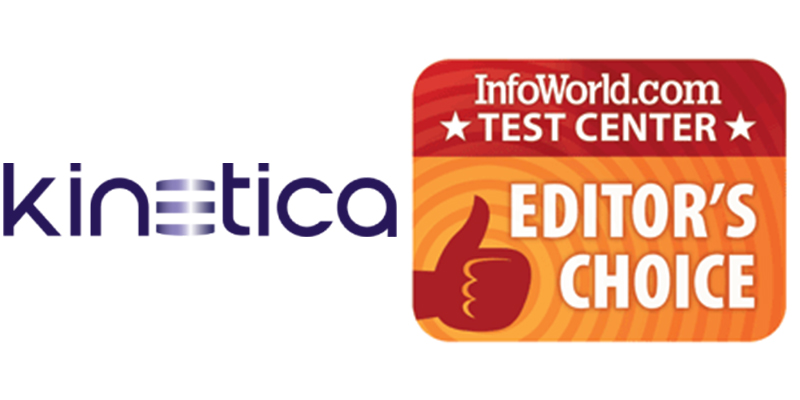Kinetica InfoWorld Editors Choice