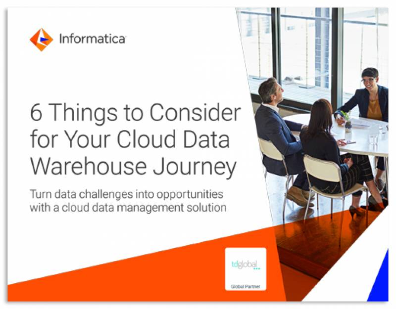 6 Things to Consider for Your Cloud Data Warehouse Journey